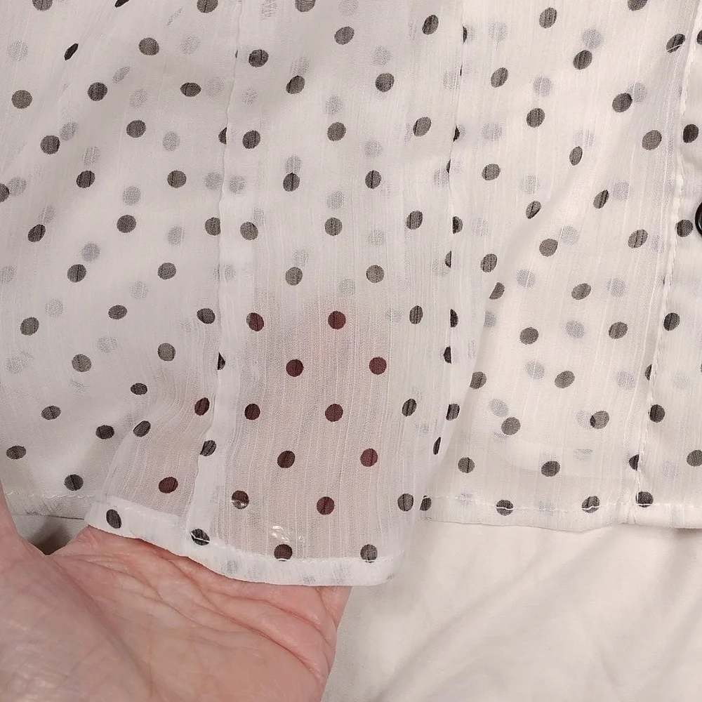 Susie Rose girls junior 15/17 sized sleeveless sheer blouse - Picture 6 of 12